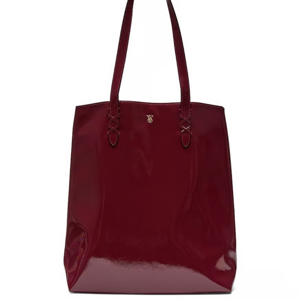 Elegant Burgundy Tote Bag